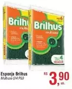 Oferta de Brilhus - Esponja por R$3,9 em Fort Atacadista