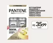 Oferta de Pantene - Kit Shampoo + Condicionador por R$35,99 em Drogal