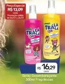 Oferta de Tra La La - Spray Desembaraçante  por R$16,29 em Drogal