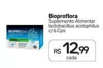 Oferta de Biopro Flora - Suplemento Alimentar Lactobacillus Acidophilus por R$12,99 em Drogal