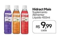 Oferta de Hidract Mais - Suplemento Alimentar Líquido por R$9,99 em Drogal