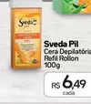 Oferta de Sveda Pil - Cera Depilatória Refil Rollon por R$6,49 em Drogal