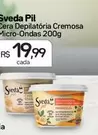 Oferta de Sveda Pil - Cera Depilatória Cremosa Micro-Ondas por R$19,99 em Drogal