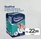 Oferta de Qualifral - Fralda Geriátrica por R$22,99 em Drogal