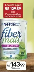 Oferta de Nestlé - Fiber Mais por R$143,99 em Drogal