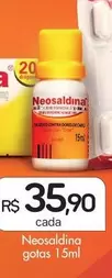 Oferta de Neosaldina - Gotas por R$35,9 em Drogal