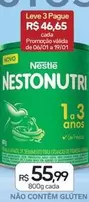 Oferta de Nestlé - Nestonutri por R$55,99 em Drogal