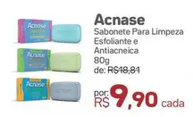 Oferta de Acnase - Sabonete Para Limpeza Esfoliante E Antiacneica por R$9,9 em Drogal