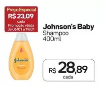 Oferta de Johnson's - Baby Shampoo por R$28,89 em Drogal