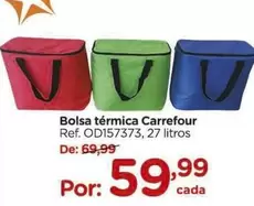 Oferta de Carrefour - Bolsa Térmica por R$59,99 em Carrefour