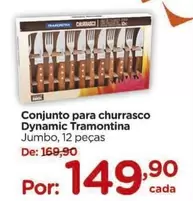 Oferta de Tramontina - Conjunto Para Churrasco Dynamic por R$149,9 em Carrefour