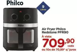 Oferta de Philco - Air Fryer PFR90 por R$709,9 em Carrefour