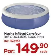 Oferta de Carrefour - Piscina Inflável por R$149,9 em Carrefour