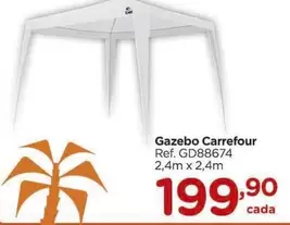 Oferta de Carrefour - Gazebo por R$199,9 em Carrefour