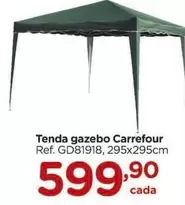 Oferta de Carrefour - Tenda Gazebo por R$599,9 em Carrefour