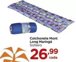 Oferta de Colchonete Mont Long Maringá por R$26,99 em Carrefour