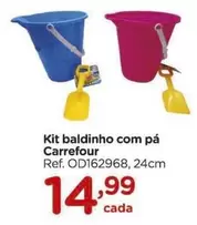 Oferta de Carrefour - Kit Baldinho Com Pâ por R$14,99 em Carrefour