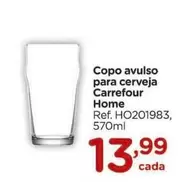 Oferta de Carrefour - Copo Avulso Para Cerveja por R$13,99 em Carrefour