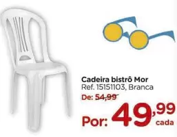 Oferta de Mor - Cadeira Bistró por R$49,99 em Carrefour