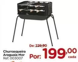 Oferta de Mor - Churrasqueira Araguaia por R$199 em Carrefour