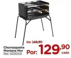 Oferta de Montana - Churrasqueira por R$129,9 em Carrefour