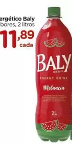 Oferta de Baly - Ergético por R$11,89 em Carrefour