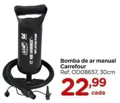 Oferta de Carrefour - Bomba De Ar Manual por R$22,99 em Carrefour