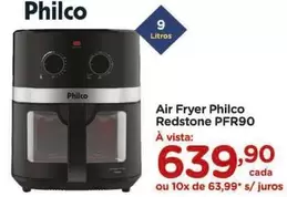 Oferta de Philco - Air Fryer PFR90 por R$639,9 em Carrefour