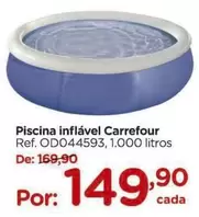 Oferta de Carrefour - Piscina Inflável por R$149,9 em Carrefour