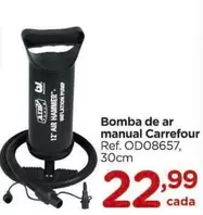 Oferta de Carrefour - Bomba De Ar Manual por R$22,99 em Carrefour