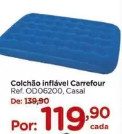 Oferta de Carrefour - Colchão Inflável por R$119,9 em Carrefour