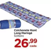 Oferta de Colchonete Mont Long Maringá por R$26,99 em Carrefour