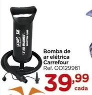 Oferta de Carrefour - Bomba De Ar Eléctrica por R$39,99 em Carrefour