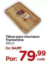 Oferta de Tramontina - Tábua Para Churrasco por R$79,99 em Carrefour