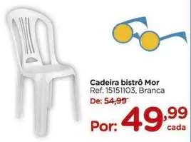 Oferta de Mor - Cadeira Bistró por R$49,99 em Carrefour