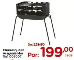 Oferta de Mor - Churrasqueira Araguaia por R$199 em Carrefour