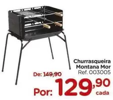 Oferta de Mor - Churrasqueira Montana por R$129,9 em Carrefour