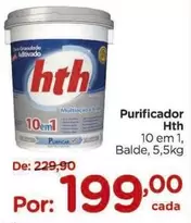 Oferta de Hth - Purificador por R$199 em Carrefour