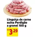 Oferta de Perdigão - Linguiça De Carne Suína por R$3,29 em Mercado Extra