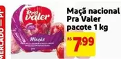 Oferta de Pra Valer - Maçã Nacional por R$7,99 em Mercado Extra