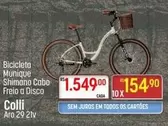 Oferta de Munique - Bicicleta  Shimano Cabo Freio A Disco por R$1549 em Super Muffato