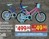 Oferta de Aurora - Bicicleta Spinossauro Aventuras Ou  Fast por R$499 em Super Muffato