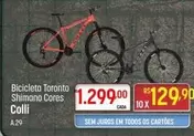 Oferta de Toronto - Bicicleta  Shimano Cores por R$1299 em Super Muffato