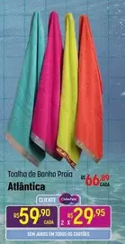 Oferta de Atlântica - Toalha De Bonho Proia por R$59,9 em Super Muffato