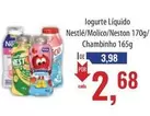 Oferta de Nestlé - Iogurte Líquido por R$2,68 em Supermercados BH