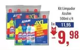 Oferta de Azulim - Kit Limpador por R$9,98 em Supermercados BH