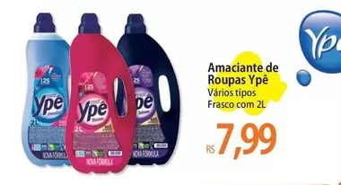 Oferta de Ypê - Amaciante De Roupas por R$7,99 em Atacadão