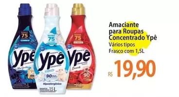 Oferta de Ypê - Amaciante Para Roupas Concentrado por R$19,9 em Atacadão