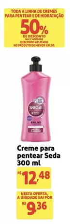 Oferta de De   - Creme Para Pentear por R$9,36 em Extra