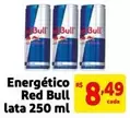 Oferta de Red Bull - Energético por R$8,49 em Extra